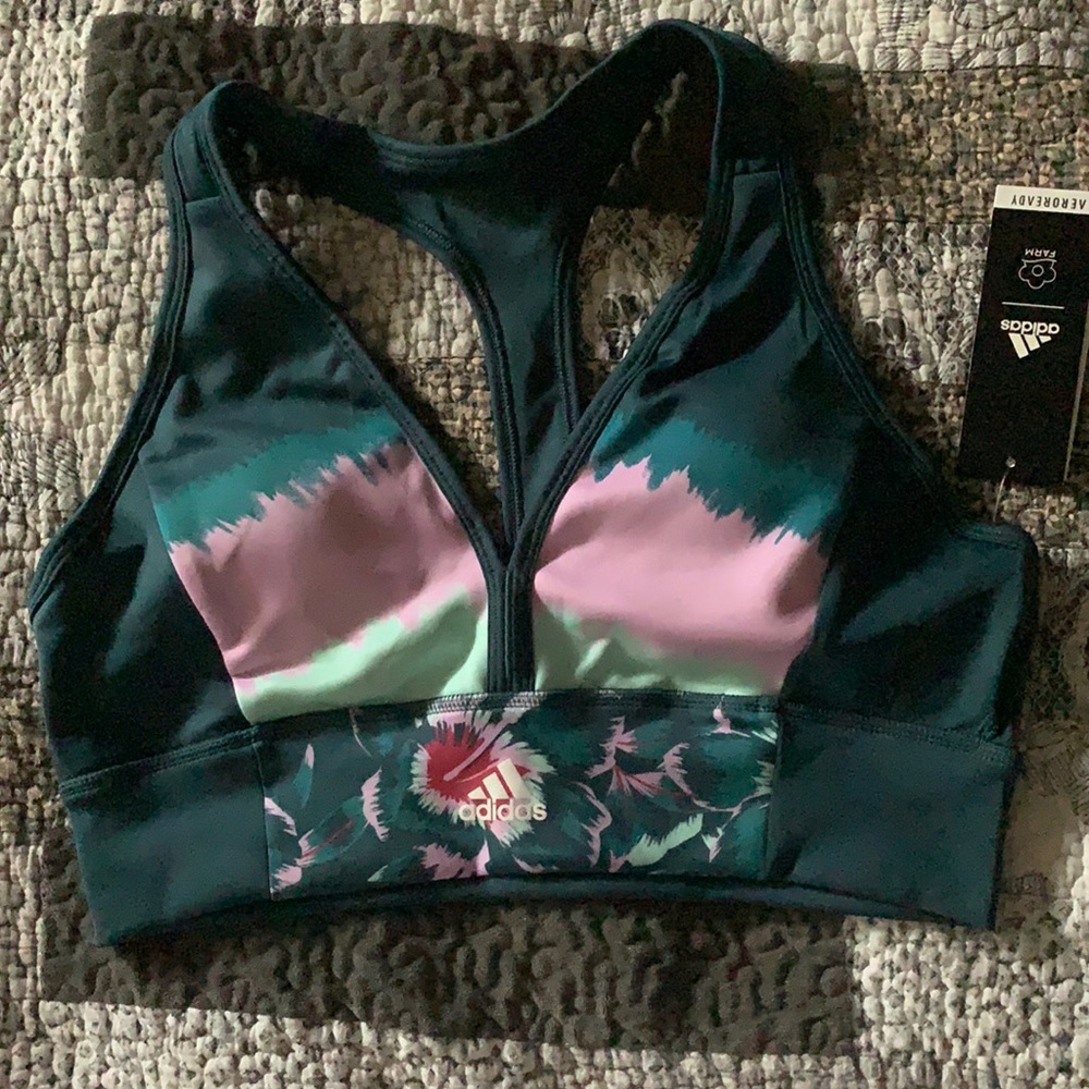 NWT adidas sports bra- M